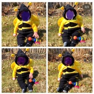 Adorable Bumblebee Kids Costume